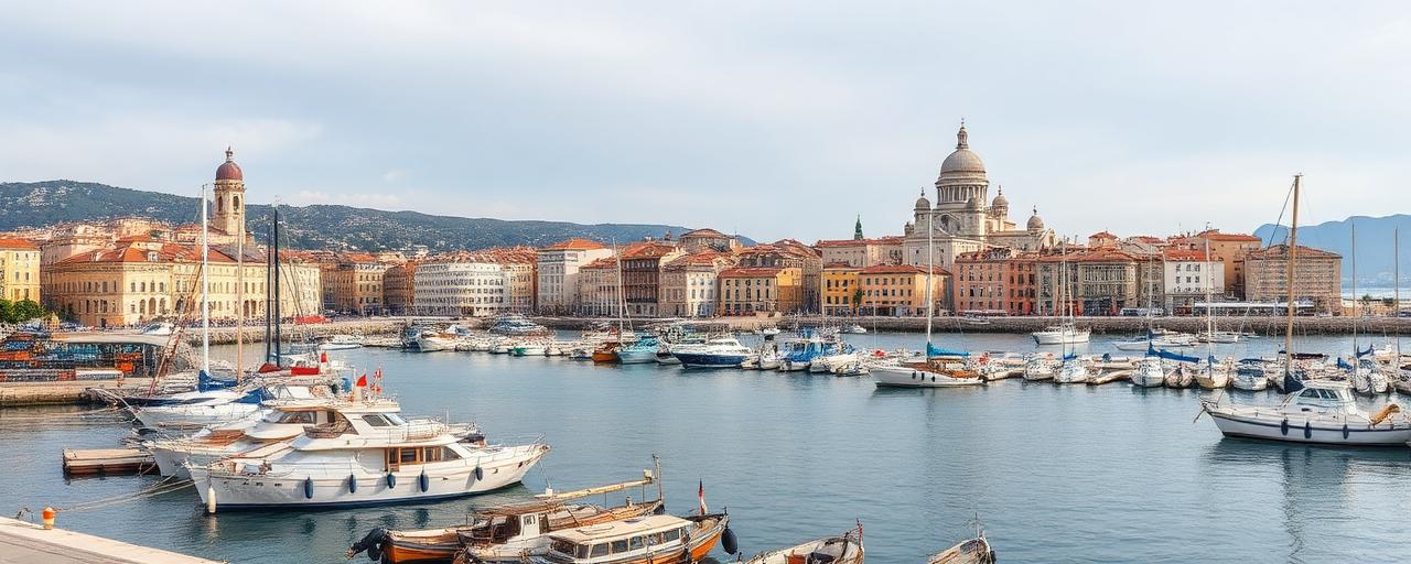 Vue du centre-ville de Marseille