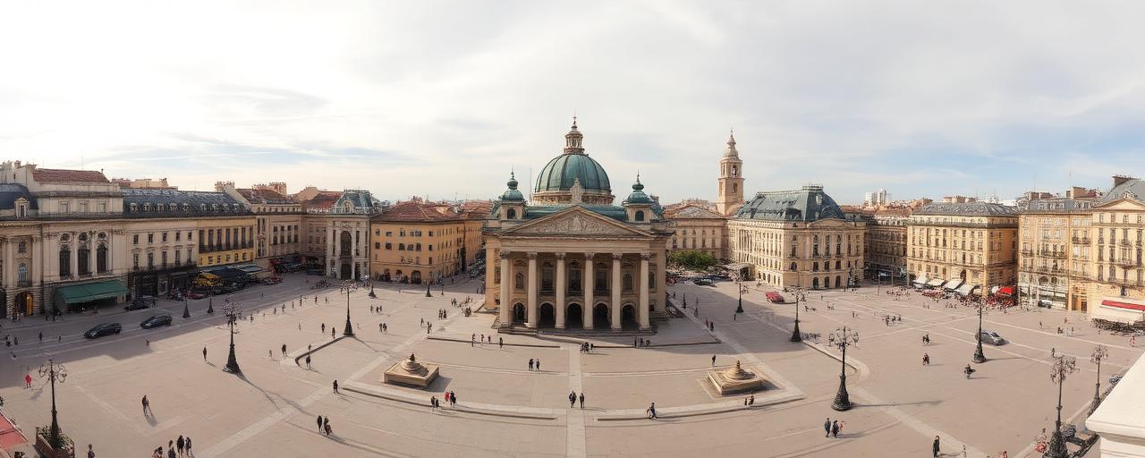 Vue du centre-ville de Montpellier